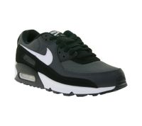 NIKE Air Max 90 - Zapatillas unisex de piel auténtica con amortiguación de aire, CN8490 002, color negro/blanco