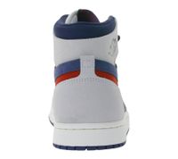 Zapatillas NIKE Air Jordan 1 Zoom para hombre de piel auténtica con amortiguación Zoom Air, caña media, para uso diario DV1307 406 Azul/Gris/Rojo