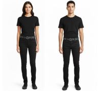 Nightwish Gürtel von einer finnischen Symphonic-Metal-Band Leder-Gürtel verstellbarer Freizeit-Gürtel Schwarz