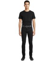 Nightwish Gürtel von einer finnischen Symphonic-Metal-Band Leder-Gürtel verstellbarer Freizeit-Gürtel Schwarz