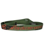 Cinturón Avenged Sevenfold A7X de la banda de metal para hombre y mujer, cinturón para uso diario, aprox. 126 cm, BT111786ASF0, verde oliva