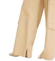 praktische Damen Cargo-Hose Freizeit-Hose Alltags-Hose 966705 Straight Fit in Braun oder 972109 Wide-Leg High-Waist in Beige