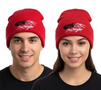 Pack de 3 gorros Boyd Coddington, gorro de invierno abrigado, artículos para fans, 4402BYD, rojo