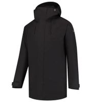 Chaqueta aislante Blue LOOP Originals: Chaqueta de invierno sostenible con acabado DWR industrial OrganoTex M-VJL006-22 para hombre en negro o verde oscuro o W-PP006-22 para mujer en azul oscuro.