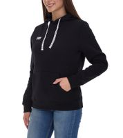 2er Sparpack Outfitter Ocean Fabrics Thai Damen Hoodie nachhaltiger Kapuzen-Pullover im Basic-Style OUT-W-1003-OTW-03 Schwarz