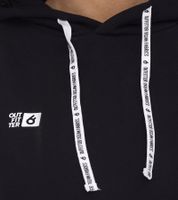 2er Sparpack Outfitter Ocean Fabrics Thai Damen Hoodie nachhaltiger Kapuzen-Pullover im Basic-Style OUT-W-1003-OTW-03 Schwarz