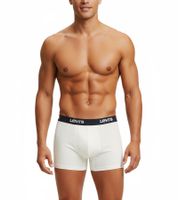 Confezione da 7 boxer da uomo LEVI'S in cotone con elastico colorato in vita, in confezione regalo, 701225625 00, in nero/blu/multicolore