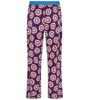 RE:COVERED X MARVEL Loungepants Herren Schlafanzug-Hose Pyjama-Hose mit Captain America oder Marvel-Figuren PCMARV50 Blau/Rot oder Grau