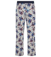 RE:COVERED X MARVEL Loungepants Herren Schlafanzug-Hose Pyjama-Hose mit Captain America oder Marvel-Figuren PCMARV50 Blau/Rot oder Grau