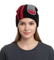 Pack de 2 gorros de Star Wars para hombre o mujer. Gorro de punto talla única. Artículo para fans. Gorro de invierno en blanco o negro.