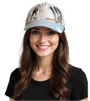 Pack de 3 gorras de béisbol unisex WORLDCUP LEGENDS con diseño de Argentina. Gorra de algodón con estampado de Diego Maradona. Visera curva con efecto desgastado. TC123029WCL Azul/Blanco