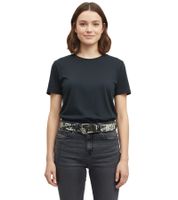 Cinturón AC/DC de una banda de rock australiana. Cinturón de cuero, cinturón casual ajustable, negro.