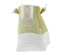 HEY DUDE Wendy Peak Damen Schlupf-Stiefelette im Mokassin-Look mit Wechselfußbett und Echtleder 40411-265 Beige