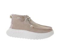 HEY DUDE Wendy Peak Damen Schlupf-Stiefelette im Mokassin-Look mit Wechselfußbett und Echtleder 40411-684 Altrosa