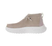 HEY DUDE Wendy Peak Damen Schlupf-Stiefelette im Mokassin-Look mit Wechselfußbett und Echtleder 40411-684 Altrosa