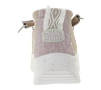 HEY DUDE Wendy Peak Damen Schlupf-Stiefelette im Mokassin-Look mit Wechselfußbett und Echtleder 40411-684 Altrosa