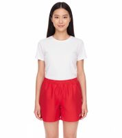 3er Pack Outfitter OCEAN FABRICS Trainings-Shorts für Damen nachhaltige Sport-Hose Tahi Match Sparpack OUT-W-1032-OTW Rot