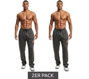 Confezione da 2 pantaloni da jogging Helvetic Guards della European League of Football, color antracite