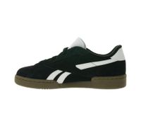 Zapatillas Reebok Club C Grounds UK para hombre. Zapatillas de piel auténtica inspiradas en el tenis con detalles vintage. 100033053 Negro/Blanco