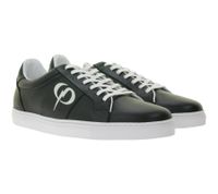 Sneakers PHINOMEN da donna e bambino, realizzate in Portogallo, con solette ammortizzanti, in vera pelle, nero/bianco