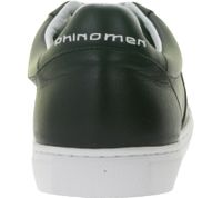 Sneakers PHINOMEN da donna e bambino, realizzate in Portogallo, con solette ammortizzanti, in vera pelle, nero/bianco