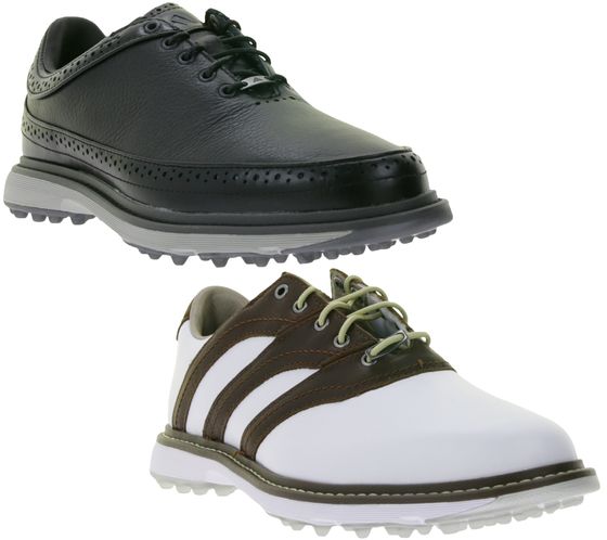 Scarpe da golf adidas Mc da donna in vera pelle con intersuola Boost, scarpe sportive ID0226 nere o IG0910 bianche/marroni