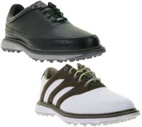 Chaussures de golf adidas MC pour femme en cuir véritable avec semelle intermédiaire Boost - ID0226 Noir ou IG0910 Blanc/Marron