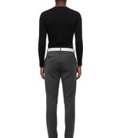 Cinturón de cuero con estampado elegante de Panic! At The Disco, banda de rock, blanco/gris