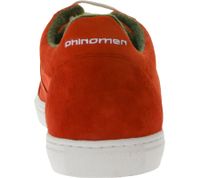 Zapatillas PHINOMEN Edición Especial Navidad para hombre y mujer, fabricadas en Portugal con efecto ante y piel auténtica, color rojo