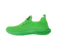 BEYOND THE RAINBOW Men's Casual Sneakers with NASA Lettering, Everyday Shoes, Sneakers CSK2043 Green