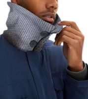 Chaqueta de entretiempo para hombre con detalles acanalados, paquete económico 904745 azul/gris