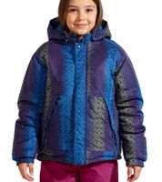 Chaqueta de nieve Scout SNOWY para niños y niñas, paquete de 3, chaqueta funcional con capucha, 6190 3006 azul/multicolor