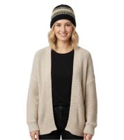 Gorro de crochet unisex Trust Co, gorro de invierno, gorro de punto suave con rayas, gorro de algodón, azul marino/blanco, marrón/blanco, caqui/blanco o azul marino/rojo