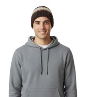 Gorro de crochet unisex Trust Co, gorro de invierno, gorro de punto suave con rayas, gorro de algodón, azul marino/blanco, marrón/blanco, caqui/blanco o azul marino/rojo