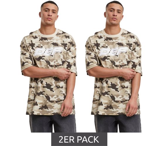 2er Sparpack DEF MERCH Souvenir T-Shirts Camouflage