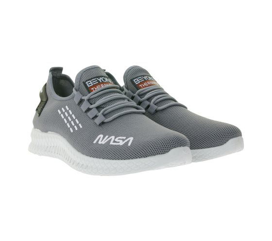BEYOND THE RAINBOW Sneakers casual da uomo con scritta NASA, scarpe per tutti i giorni, Sneakers CSK2064 Grigio