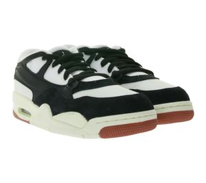 NIKE Air Jordan Air RM 4 Damen Sneaker mit Air-Dämpfung Echtleder-Schuhe FQ7938 100 Schwarz/Weiß NIKE Air Jordan Air RM 4 Damen Sneaker mit Air-Dämpfung Echtleder-Schuhe FQ7938 100 Schwarz/Weiß