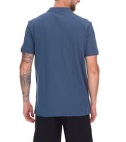 2er Sparpack green SYLT Herren Polo-Shirt Slim Fit Baumwoll-Shirt Kurzarm-Shirt Basic-Shirt 0100-009 Blau