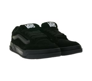 VANS Hylane Men's Suede-Look Skater Shoes with 3D Vans Stripes, Lace-Up Shoes, VN000D1JBKA1, Black VANS Hylane Men's Suede-Look Skater Shoes with 3D Vans Stripes, Lace-Up Shoes, VN000D1JBKA1, Black