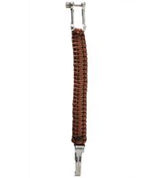 I-BRACE Paracord Armband Survival-Seil zum Armband geflochten aus reißfestem Parachute Cord 550 Cord IB-1018 Braun