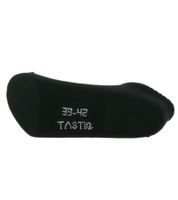 12 Paar TASTIQ Damen Sneaker-Socken schlichte Baumwoll-Socken in Geschenkbox Kinder Sport-Socken Grau oder Schwarz