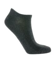 12 Paar TASTIQ Damen Sneaker-Socken schlichte Baumwoll-Socken in Geschenkbox Kinder Sport-Socken Grau oder Schwarz