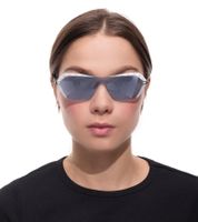 Confezione da 2 occhiali da sole Adidas da donna, occhiali da sole a specchio, occhiali da sole da spiaggia con lenti rettangolari, occhiali da sole senza montatura con logo del marchio, categoria filtro 2, occhiali da sole da 