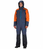SCOTT DS Shell Dryo Monosuit Men's Winter/Snowmobile One-Piece Suit with DRYOsphere Membrane for Snow Riding and Winter Off-Road Use 273259 6371 Blue/Orange SCOTT DS Shell Dryo Monosuit Men's Winter/Snowmobile One-Piece Suit with DRYOsphere Membrane for Snow Riding and Winter Off-Road Use 273259 6371 Blue/Orange