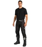 Pantalones de motocross SCOTT X-Plore Swap para hombre, ropa de motorista con zona de rodillas extendida 292379 1007 Negro