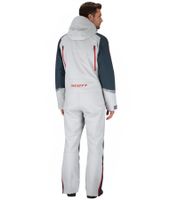 SCOTT DS Shell Dryo Monosuit Men's Winter/Snowmobile One-Piece Suit with DRYOsphere Membrane Motoring in Snow Winter Off-Road Use 273259 6761 White/Navy SCOTT DS Shell Dryo Monosuit Men's Winter/Snowmobile One-Piece Suit with DRYOsphere Membrane Motoring in Snow Winter Off-Road Use 273259 6761 White/Navy