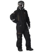 SCOTT Roop Dryo Monosuit Herren Winter-/Schneemobil-Einteiler mit DRYOsphere Membran Motorfahrten im Schnee Winter-Offroad-Einsatz 278409 0001 Schwarz