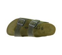 BIRKENSTOCK Arizona genuine leather slippers for women and men, made in Germany, narrow width 51463, 352203, or 1027039 in taupe gray, khaki, or brown