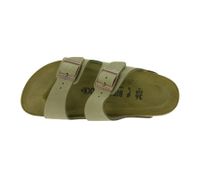 BIRKENSTOCK Arizona genuine leather slippers for women and men, made in Germany, narrow width 51463, 352203, or 1027039 in taupe gray, khaki, or brown