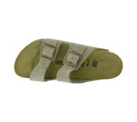 BIRKENSTOCK Arizona genuine leather slippers for women and men, made in Germany, narrow width 51463, 352203, or 1027039 in taupe gray, khaki, or brown